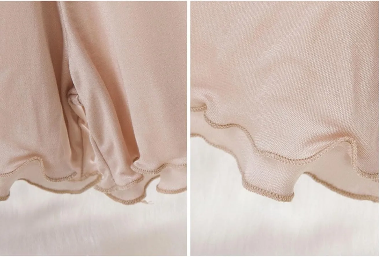100% Mulberry Silk Women's Shorts Boxer Briefs Underwear High Waist Boyshorts Panties Soft Loose Daily Sleep Underpants