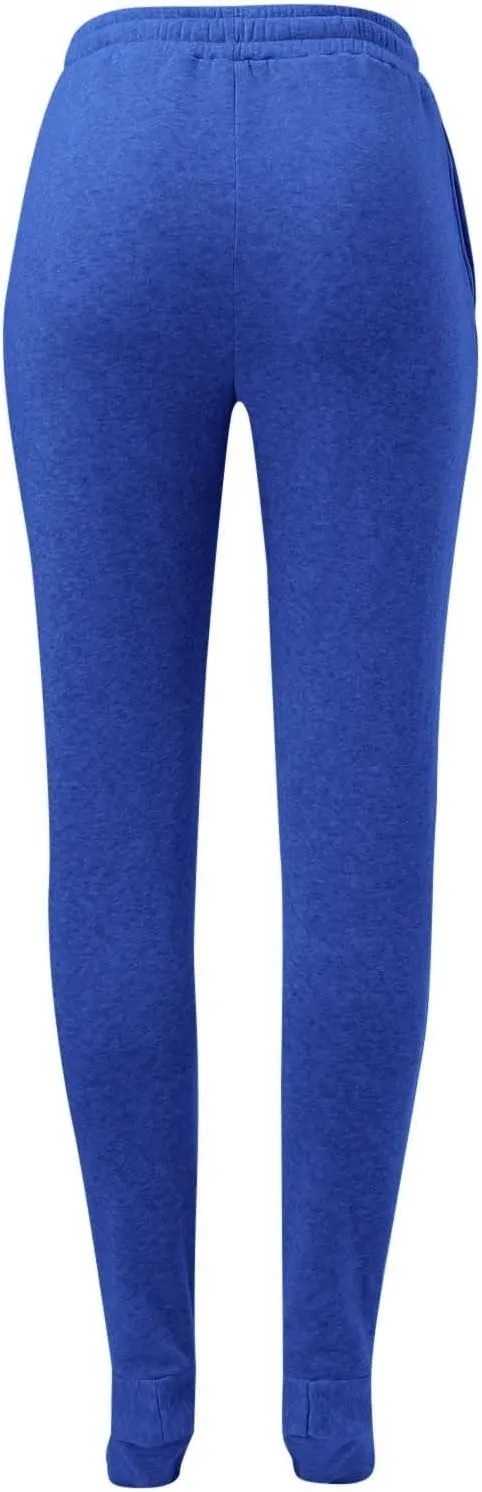Adult Footed Sweatpants with Sherpa Fleece Lined Feet Winter Soft Warm Nightwear Loungewear Solid Footed Loose Pajamas Pants