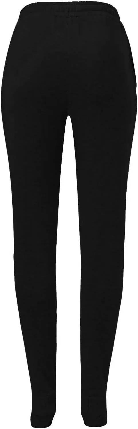 Adult Footed Sweatpants with Sherpa Fleece Lined Feet Winter Soft Warm Nightwear Loungewear Solid Footed Loose Pajamas Pants