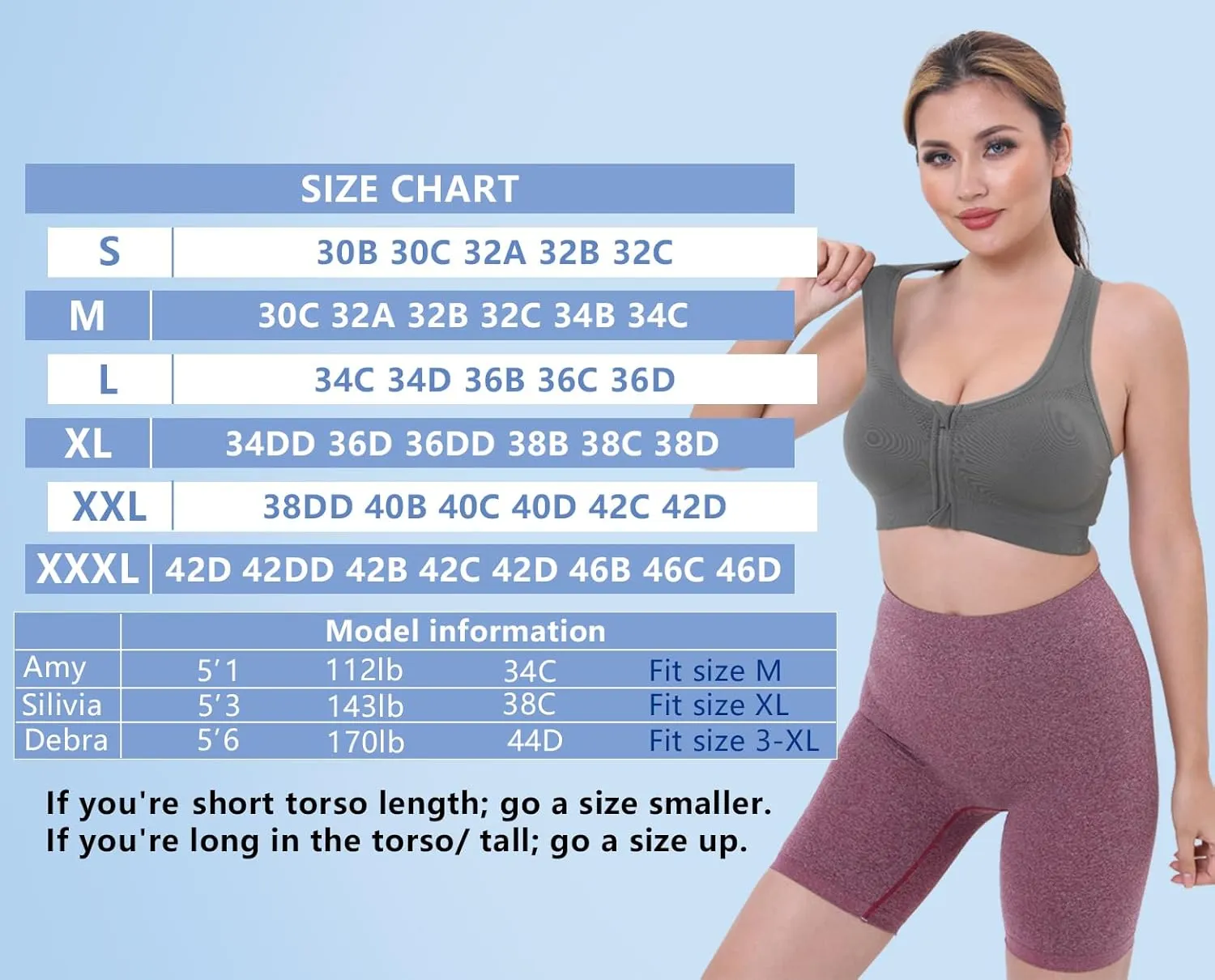AKAMC Women's Removable Padded Strappy Sports Bra Yoga Tops Activewear for Women