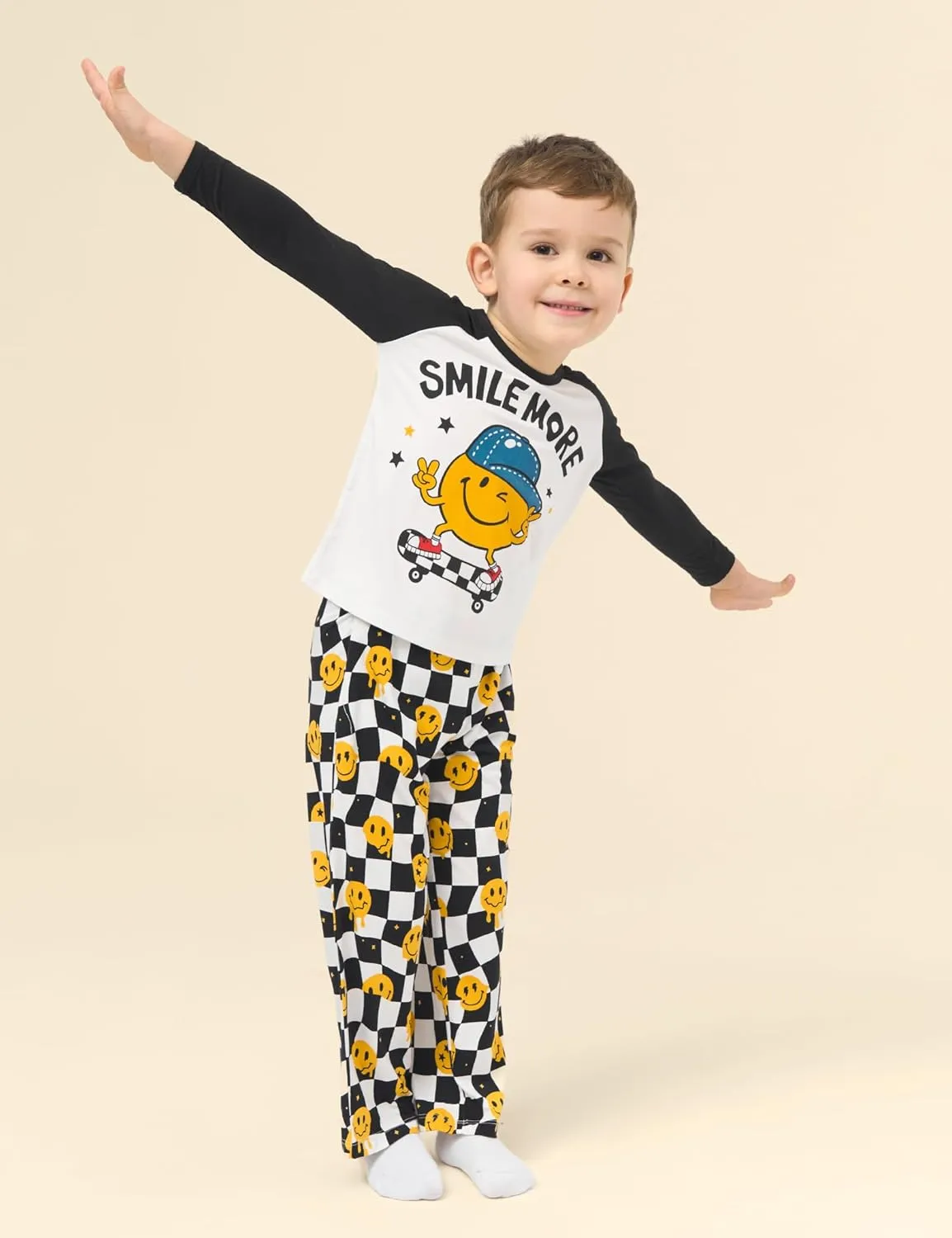 Bamboo Viscose Boys Pajamas Set Toddler Soft Long Sleeve Boys' Sleepwear