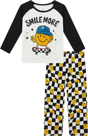Bamboo Viscose Boys Pajamas Set Toddler Soft Long Sleeve Boys' Sleepwear