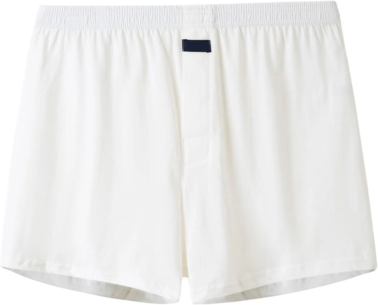 Boxer Briefs for Men 100% Cotton Plaid Soft Underwear Breathable Pajamas Shorts Elastic Waist Comfortable Loose Briefs