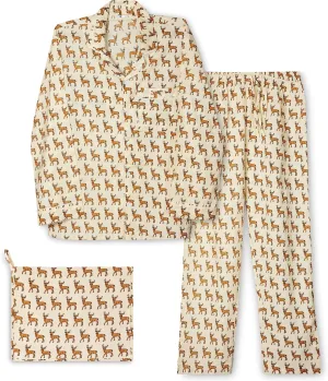 Boys Pajama Pants and Shirt Set - Animal Print Soft Cotton, Pijamas Para Hombres Set, Breathable & Light Cotton PJ Set