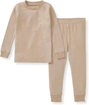 Burt's Bees Baby Unisex Baby Honeysoft Pajamas, Tee and Pant 2-Piece Pj Set, Soft Organic Cotton & Lyocell Blend