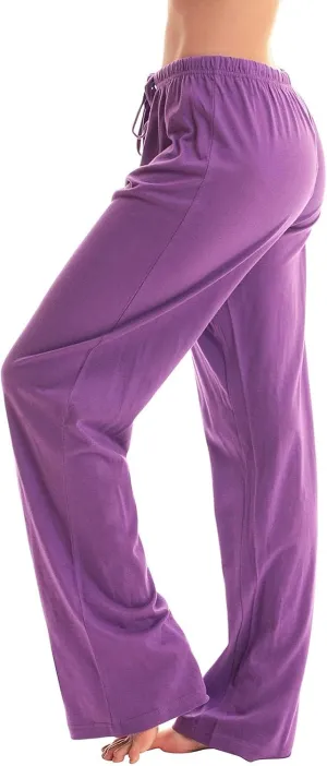 Christmas Pants for Women Buffalo Plaid Soft Touch Sleep Trousers Elastic Waistband Straight Leg Joggers Sweatpants