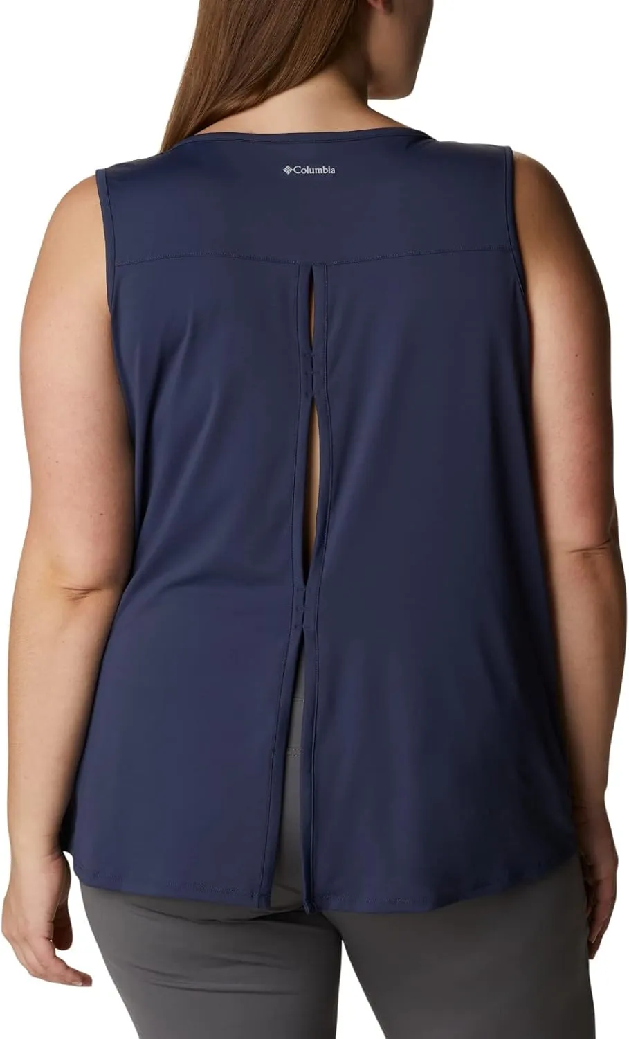 Columbia Women's Columbia Women’s Chill River Tank Top, Moisture Wicking, Sun Protection