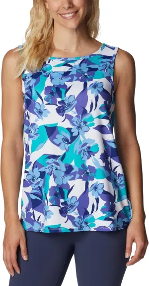 Columbia Women's Columbia Women’s Chill River Tank Top, Moisture Wicking, Sun Protection