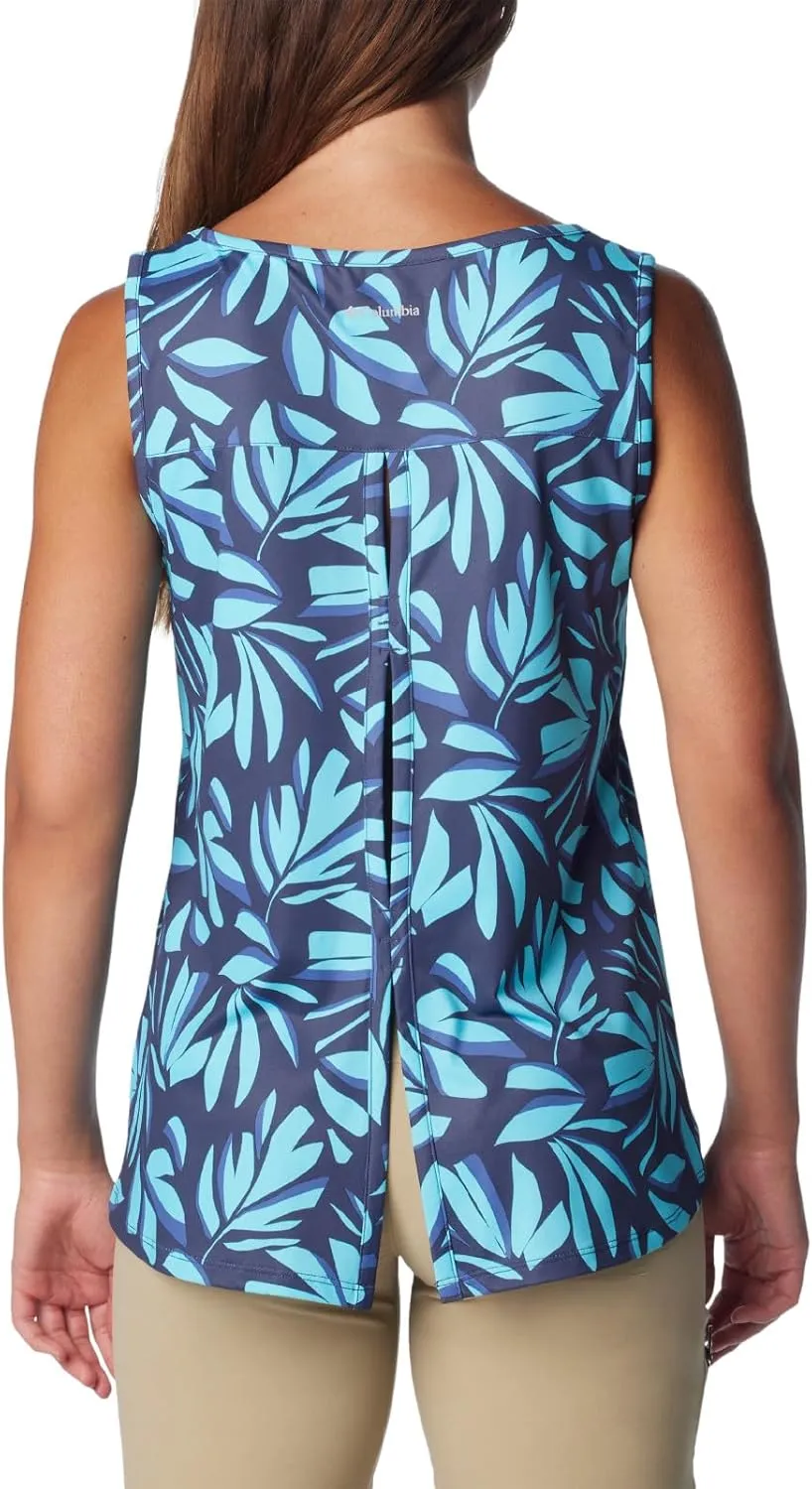Columbia Women's Columbia Women’s Chill River Tank Top, Moisture Wicking, Sun Protection