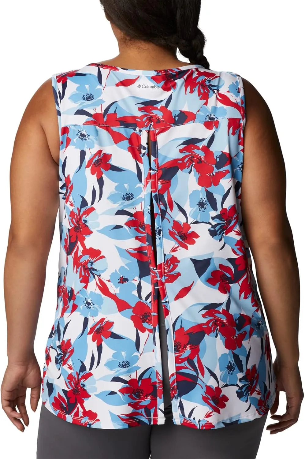 Columbia Women's Columbia Women’s Chill River Tank Top, Moisture Wicking, Sun Protection