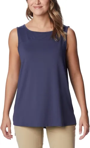 Columbia Women's Columbia Women’s Chill River Tank Top, Moisture Wicking, Sun Protection