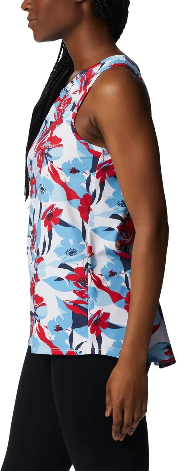 Columbia Women's Columbia Women’s Chill River Tank Top, Moisture Wicking, Sun Protection