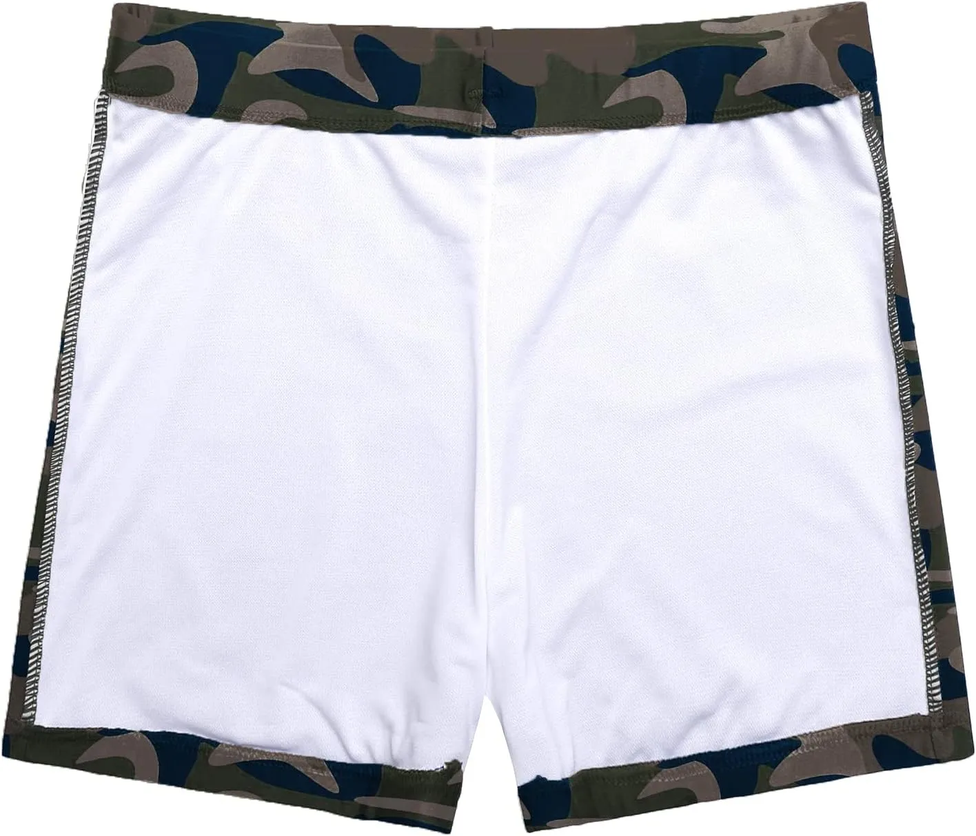 COOFANDY Men's Square Leg Swim Briefs Athletic Quick Dry Bathing Suit Square Leg Board Short for Men