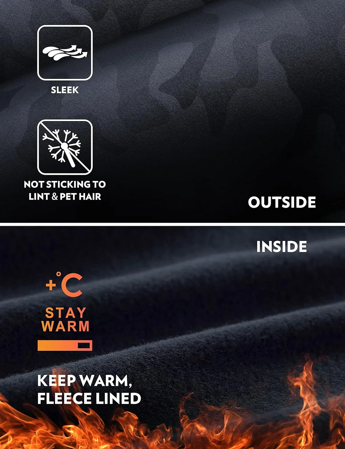 CRZ YOGA Thermal Fleece Lined Leggings Women 28'' - Winter Warm Workout Hiking Pants High Waisted Yoga Tights Full Length