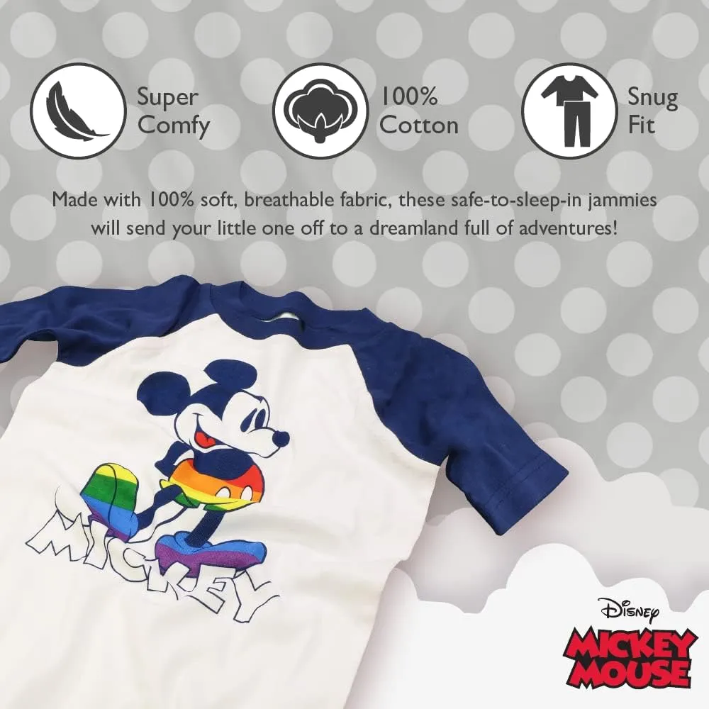Disney 2-piece Pajama Set, Matching Family Holiday Pajamas, Soft & Comfortable