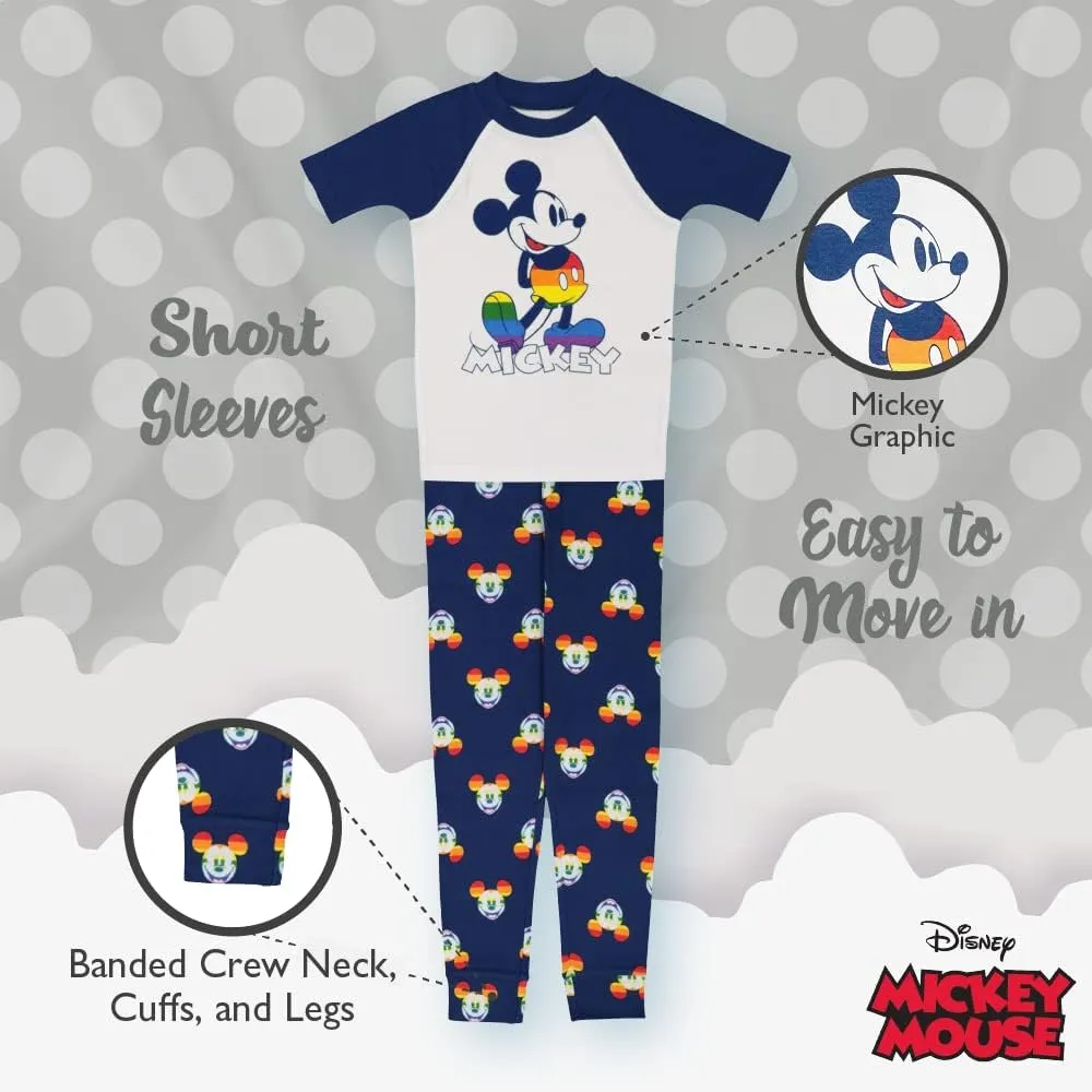 Disney 2-piece Pajama Set, Matching Family Holiday Pajamas, Soft & Comfortable