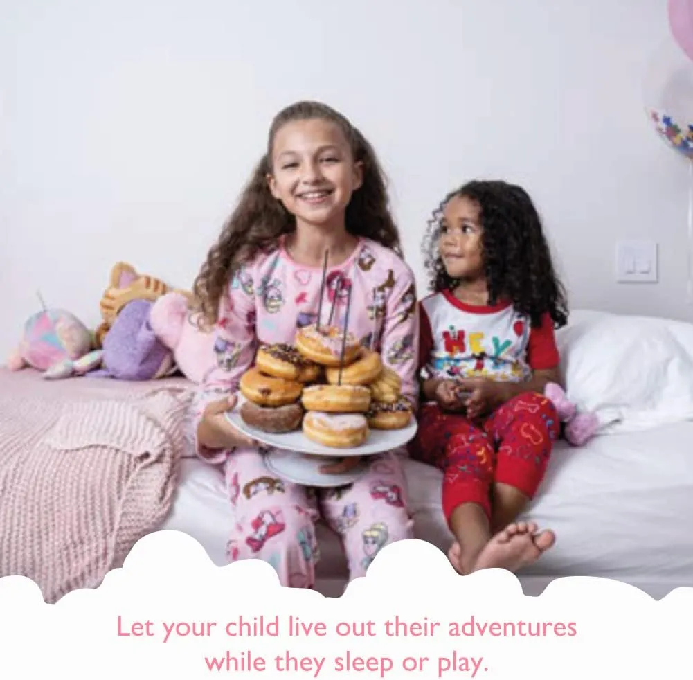 Disney 6-Piece Snug-fit Cotton Pajama Set, Soft & Cute for Kids