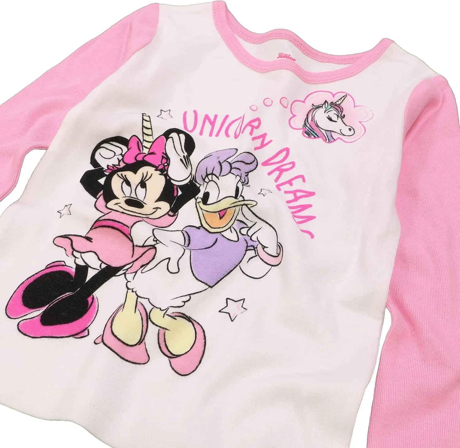 Disney 6-Piece Snug-fit Cotton Pajama Set, Soft & Cute for Kids