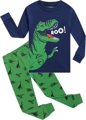 Dolphin&Fish For Kids Pjs Boy Pajama Little boy Sleepwear Cotton 100% Soft Fabric For Children Clothes