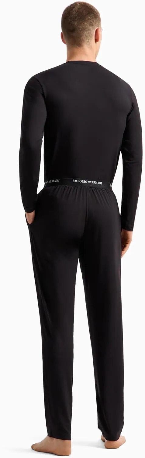 Emporio Armani mens Men's Iconic Soft Modal Pajamas Pants