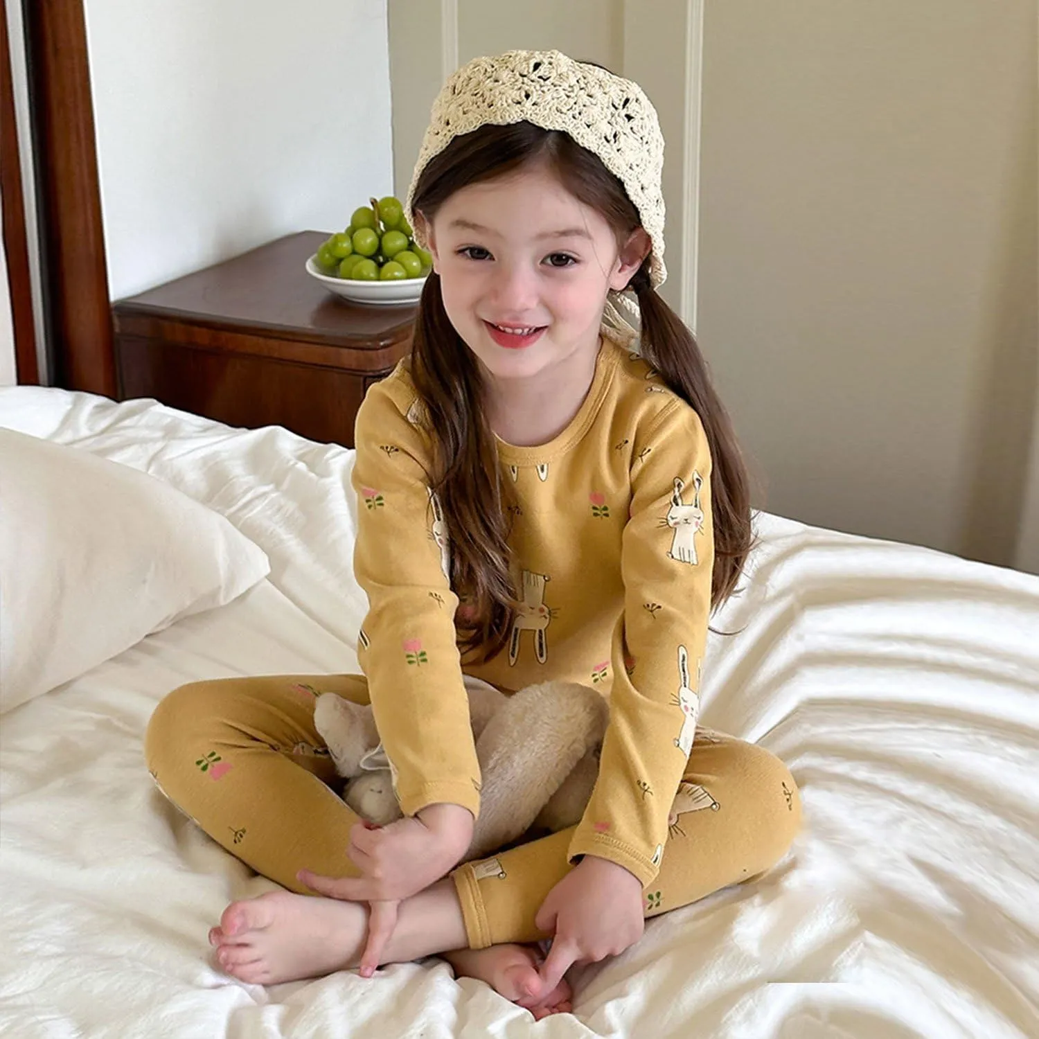Enfants Chéris Toddler Long Sleeve Pajamas Soft Kids Fall Spring Pjs Pijama