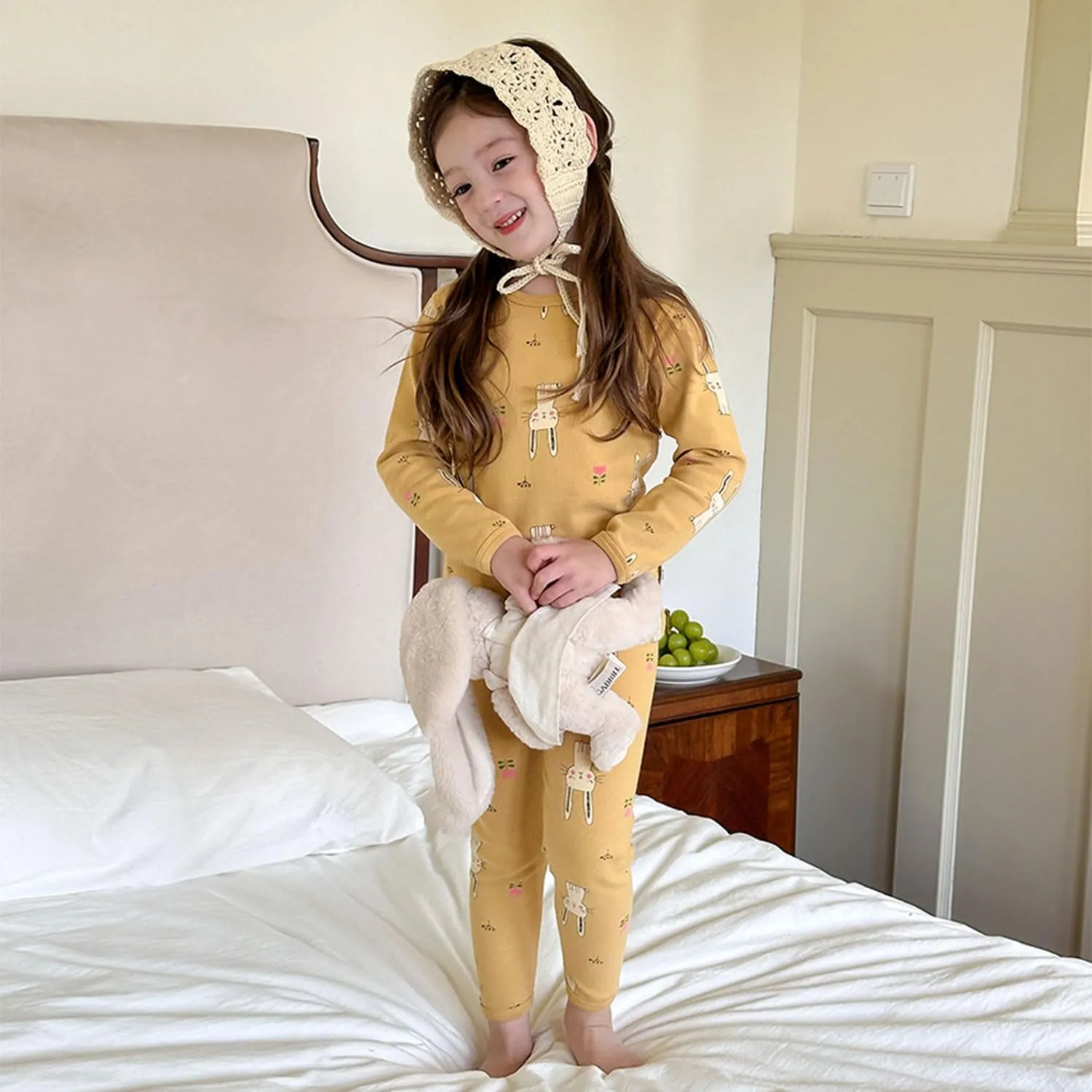 Enfants Chéris Toddler Long Sleeve Pajamas Soft Kids Fall Spring Pjs Pijama