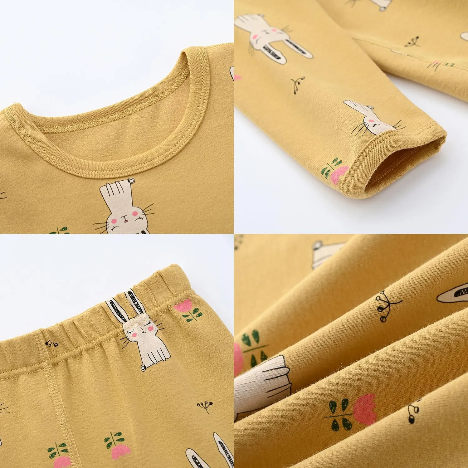 Enfants Chéris Toddler Long Sleeve Pajamas Soft Kids Fall Spring Pjs Pijama