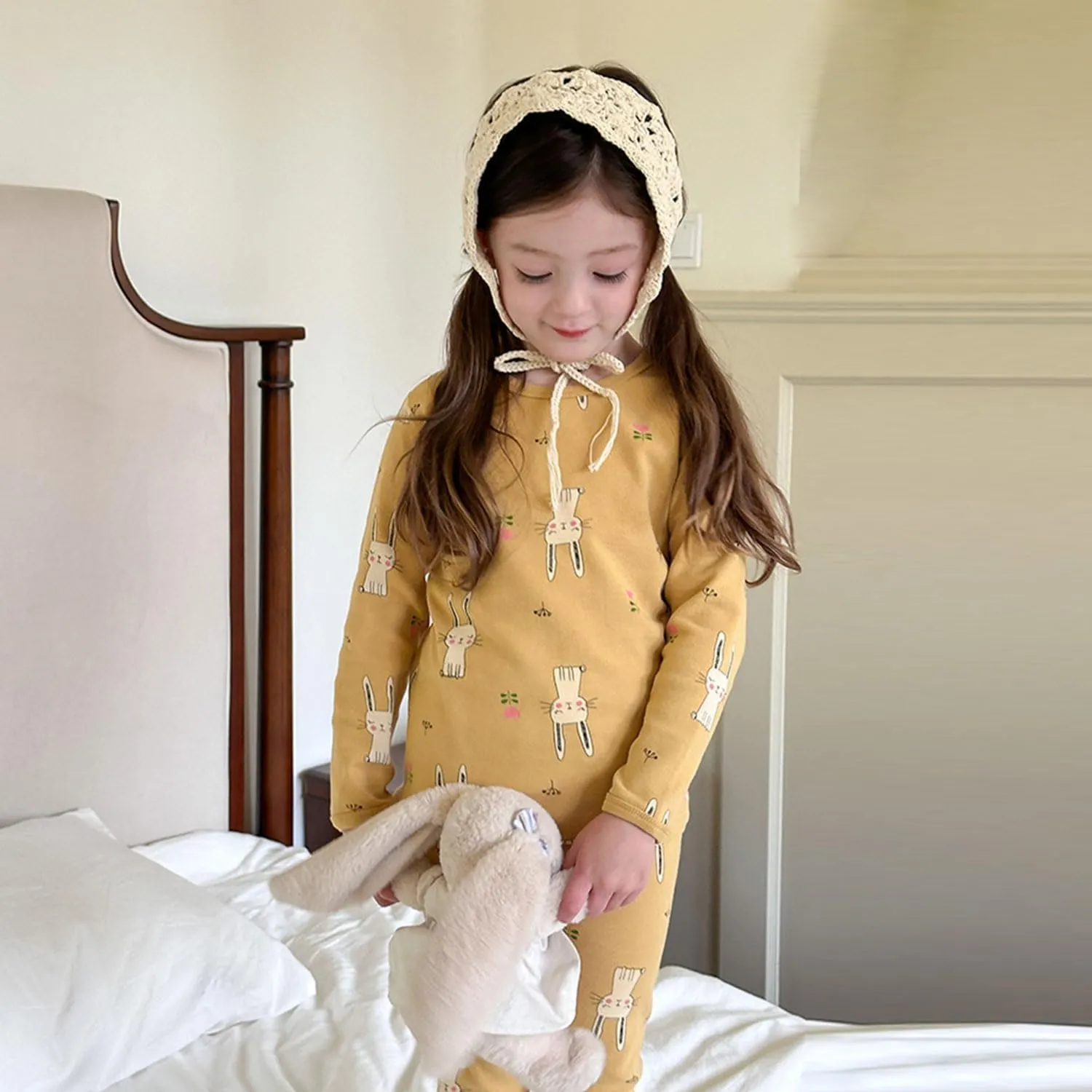 Enfants Chéris Toddler Long Sleeve Pajamas Soft Kids Fall Spring Pjs Pijama
