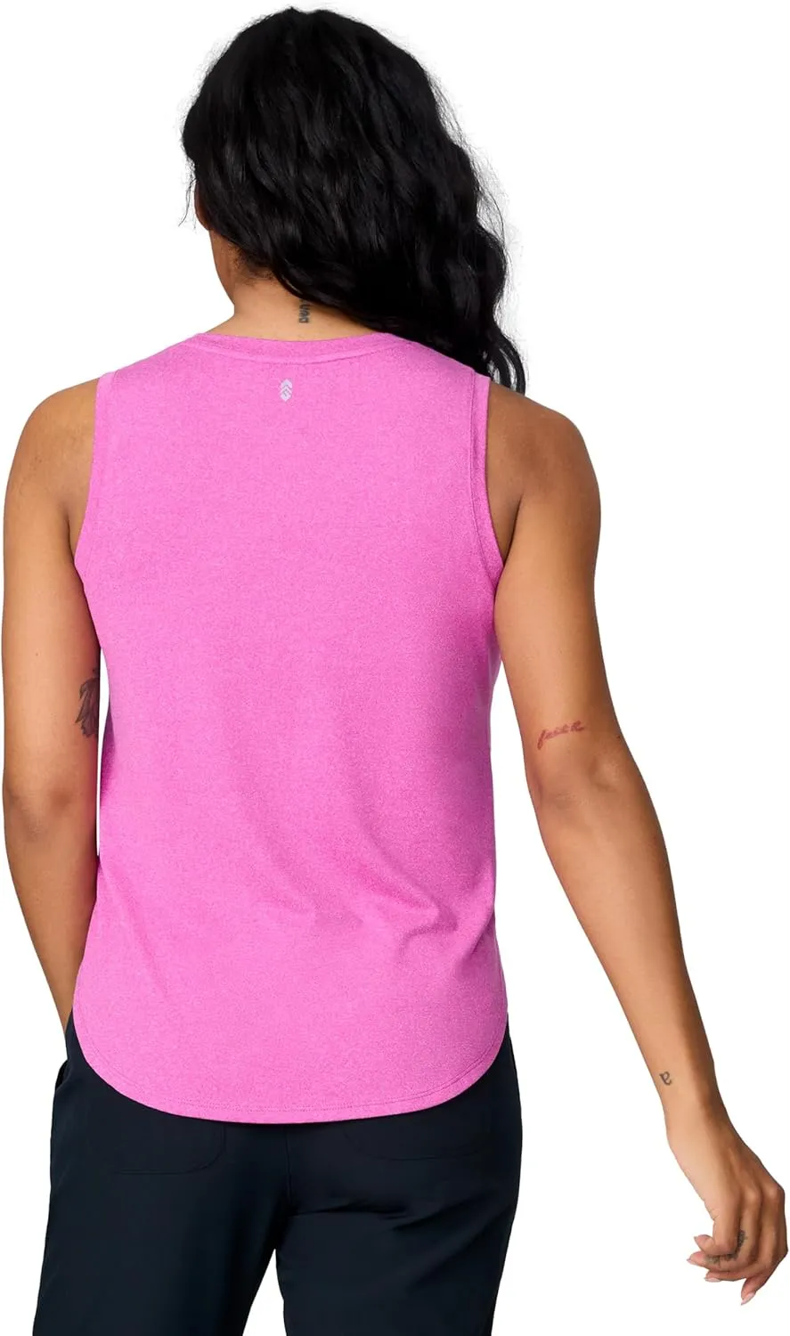 Free Country Women's Microtech® Chill B Cool Curved Hem Tank Top