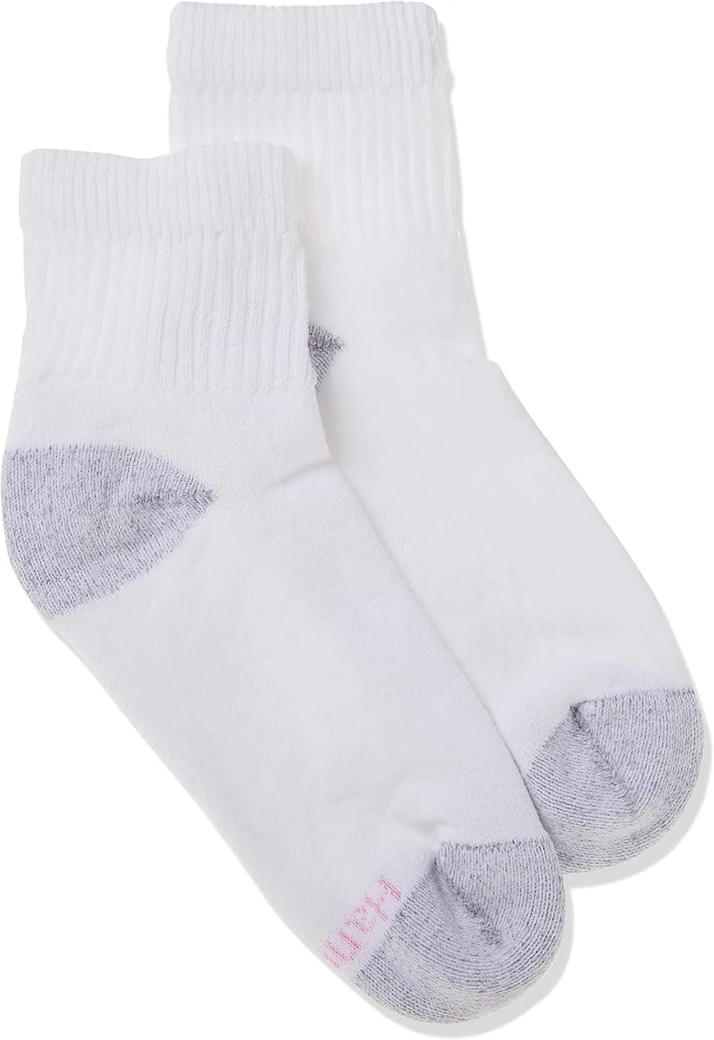 Hanes Women's Plush Soft Cushioned Heel Athletic Ankle Socks