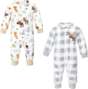 Hudson Baby baby-girls Plush Jumpsuits