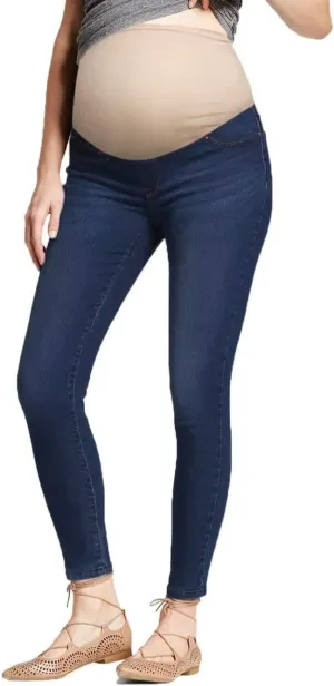 Hybrid & Company Maternity Women's Super Comfy Ultra Stretch Skinny Jeans