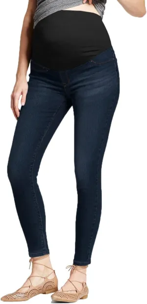 Hybrid & Company Maternity Women's Super Comfy Ultra Stretch Skinny Jeans