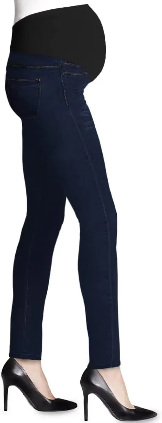 Hybrid & Company Maternity Women's Super Comfy Ultra Stretch Skinny Jeans