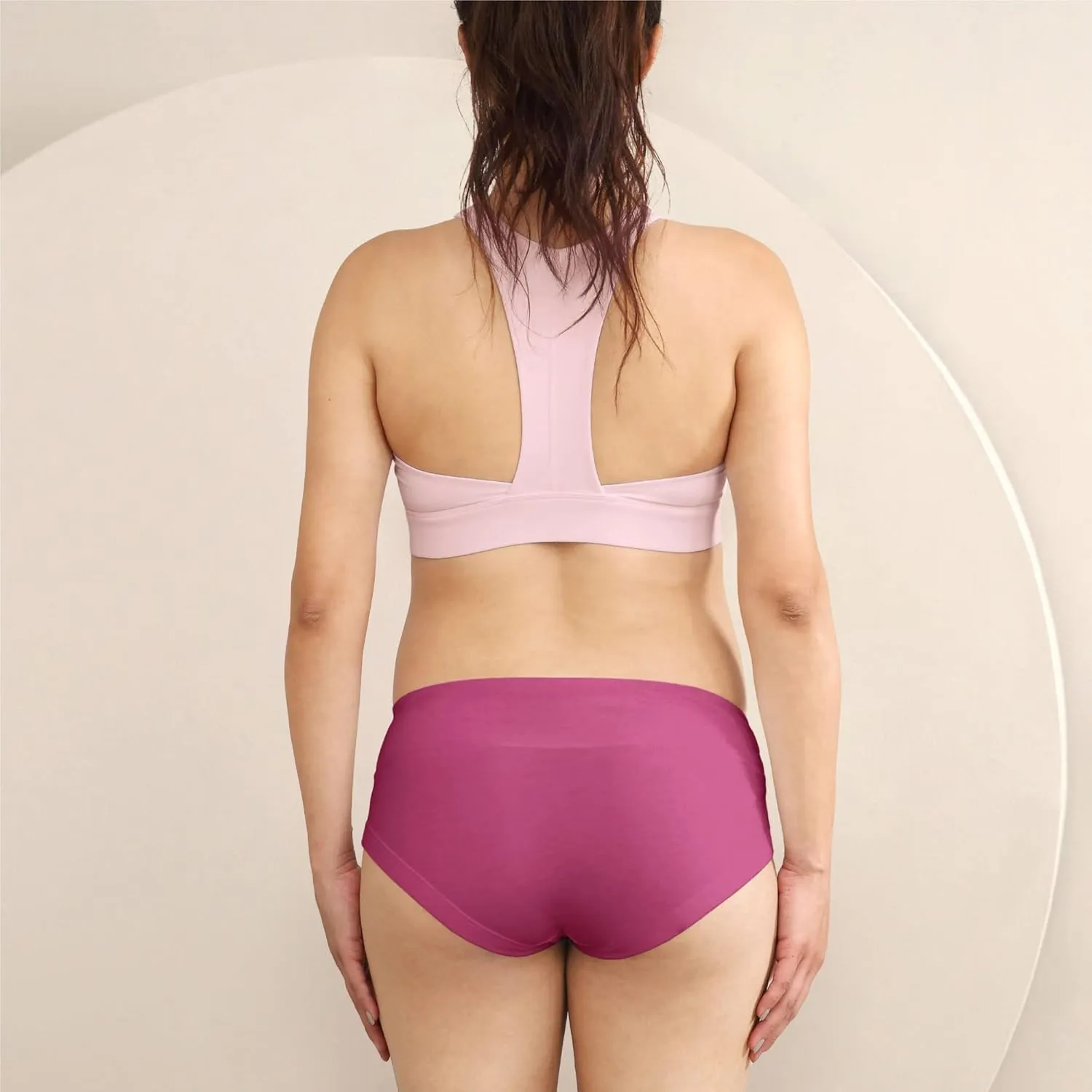 Intimate Portal Maternity Underwear Cotton Pregnancy Postpartum Panties Under the Bump Boyshort Briefs