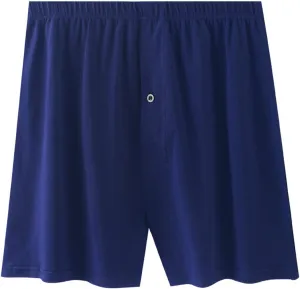 JEsilunmaMY Mens Loose Breathable Pajama Shorts Plus Size Sleep Lounge Underwear Soft Comfort Cotton Stretch Boxer Shorts