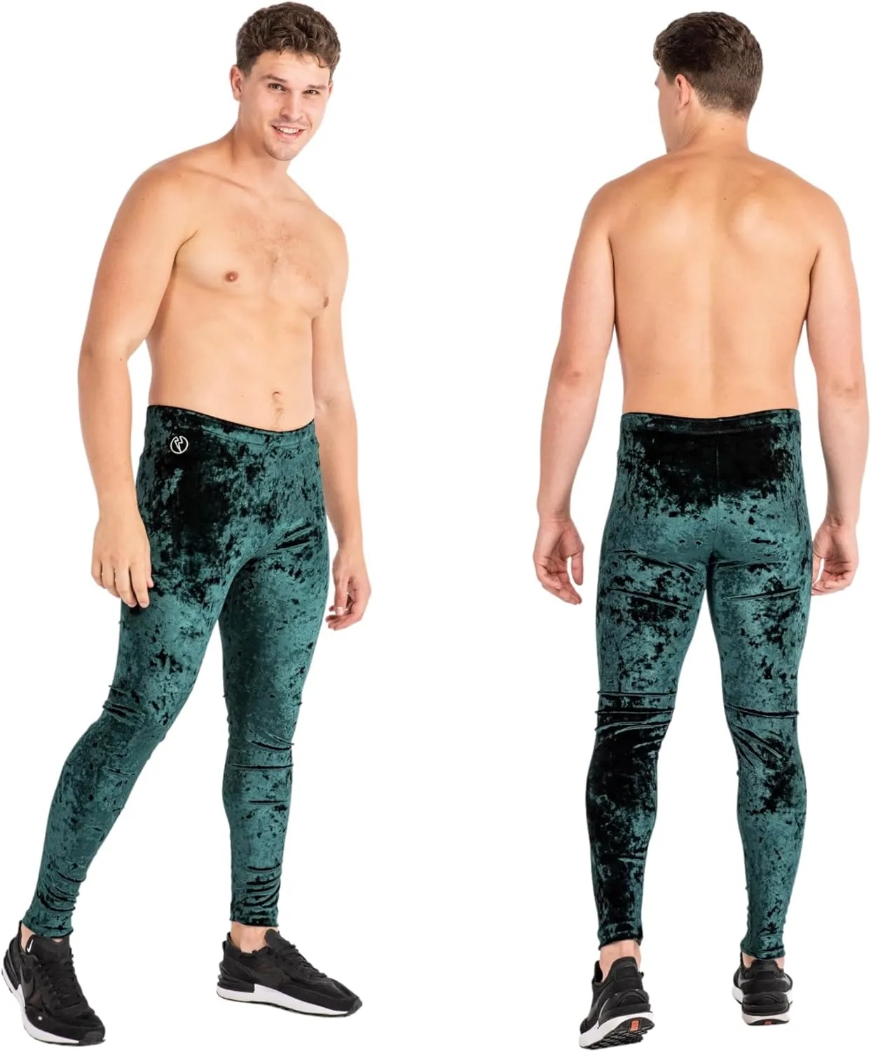 Kapow Meggings Velvet Material Mens Leggings