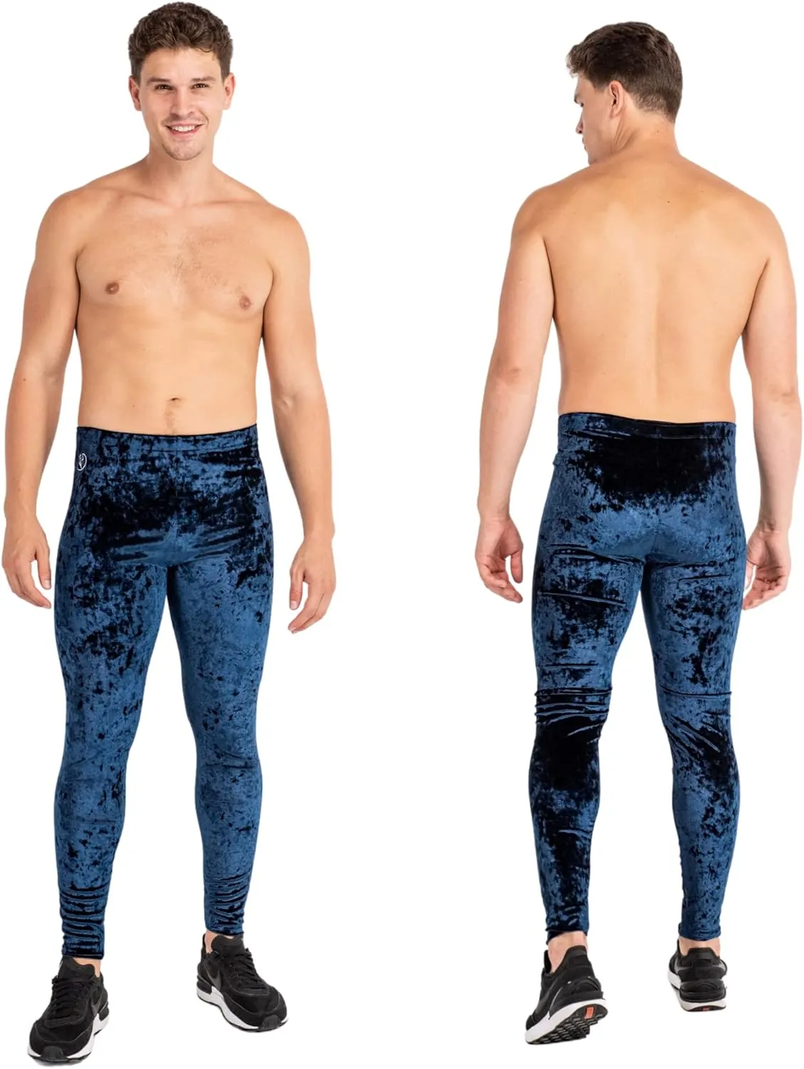 Kapow Meggings Velvet Material Mens Leggings
