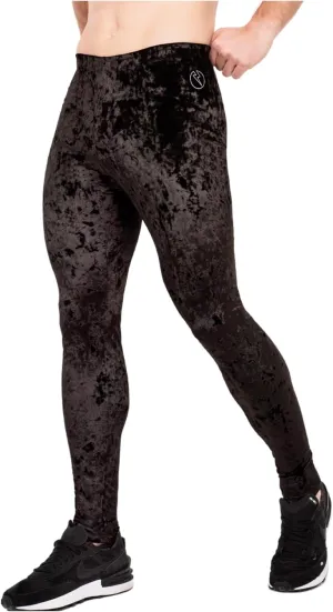 Kapow Meggings Velvet Material Mens Leggings