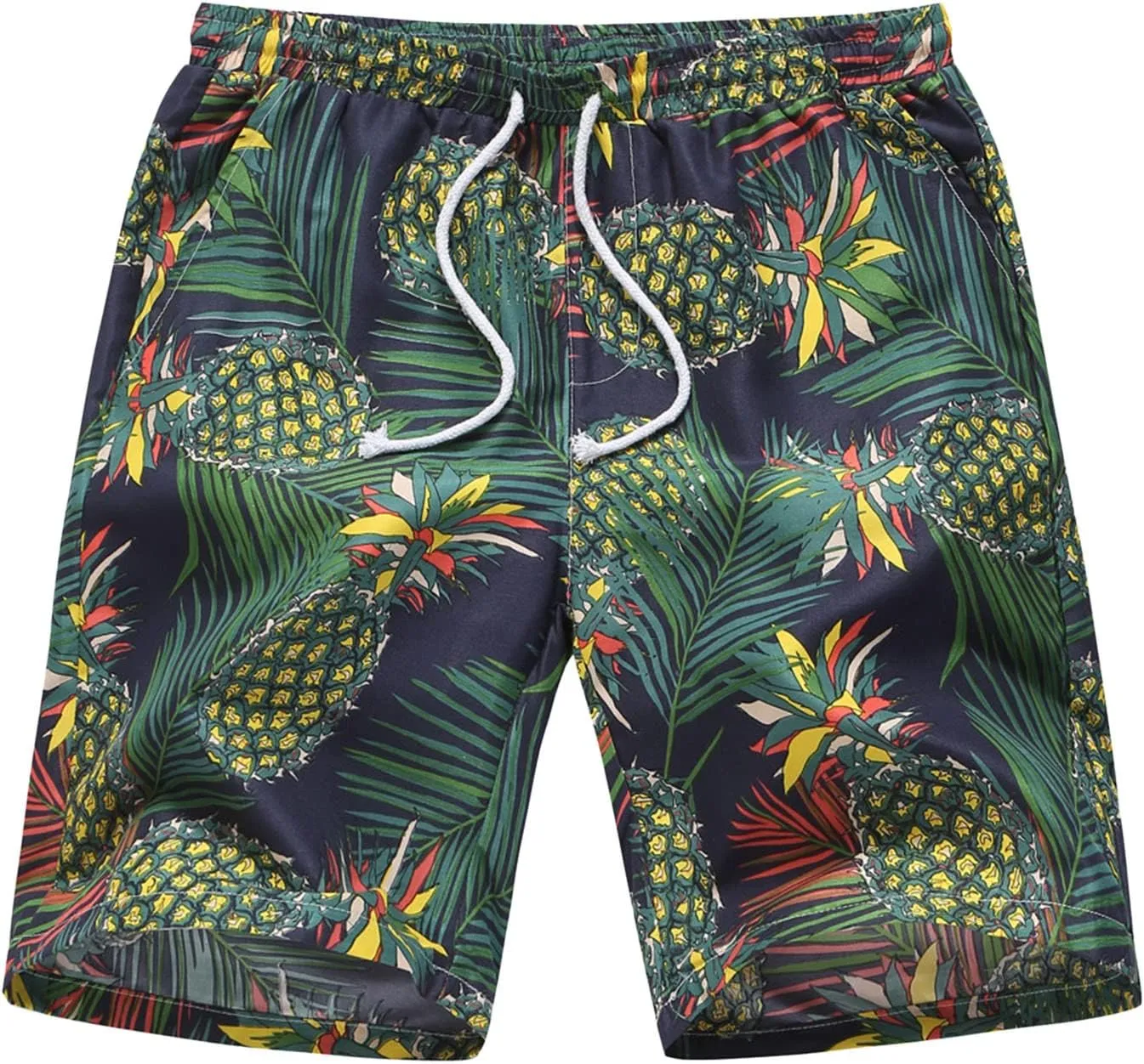 LCMTWX Big and Tall Swim Trunks 2024 Casual Loose Short Printed Beach Casual Loose Pants Shorts Swim Shorts Swimming Trunks