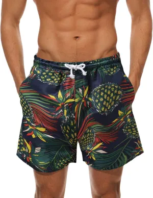 LCMTWX Big and Tall Swim Trunks 2024 Casual Loose Short Printed Beach Casual Loose Pants Shorts Swim Shorts Swimming Trunks