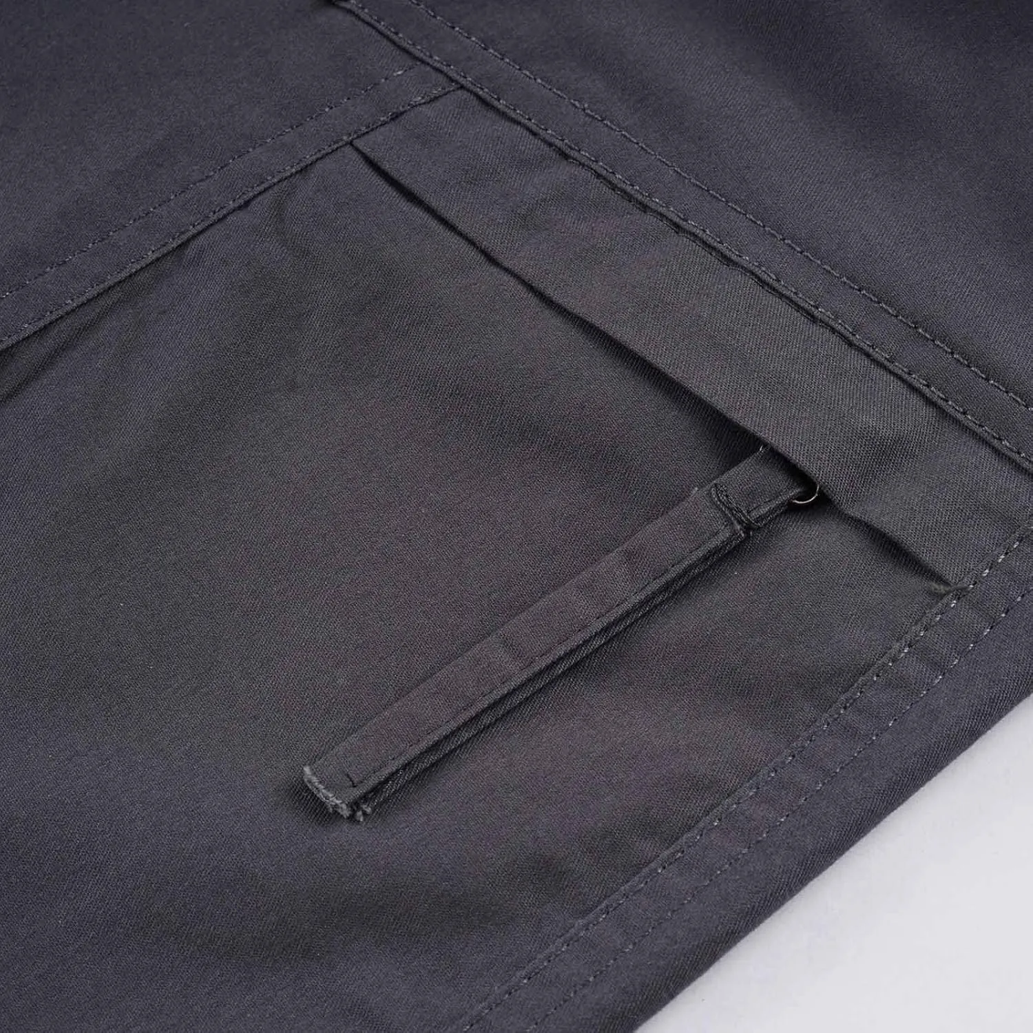 Men's Breathable Comfy Cotton Pants Elastic Waist Comfy Straight-Fit Sweatpants Fashion Casual Cargo Pants Multi Pockets