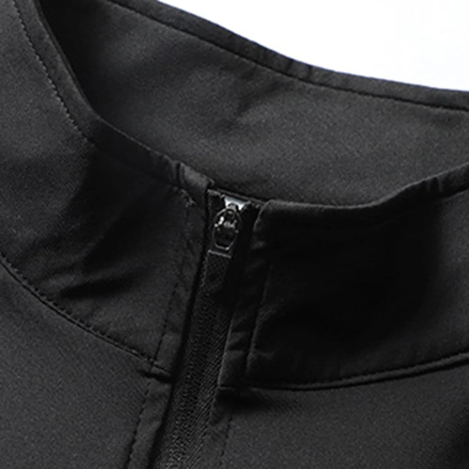 Men's Quick Dry Active Tshirts Quarter Zip Short Sleeve Athletic Pullover 1/4 Zip Up Fishing Running Outdoor Shirt