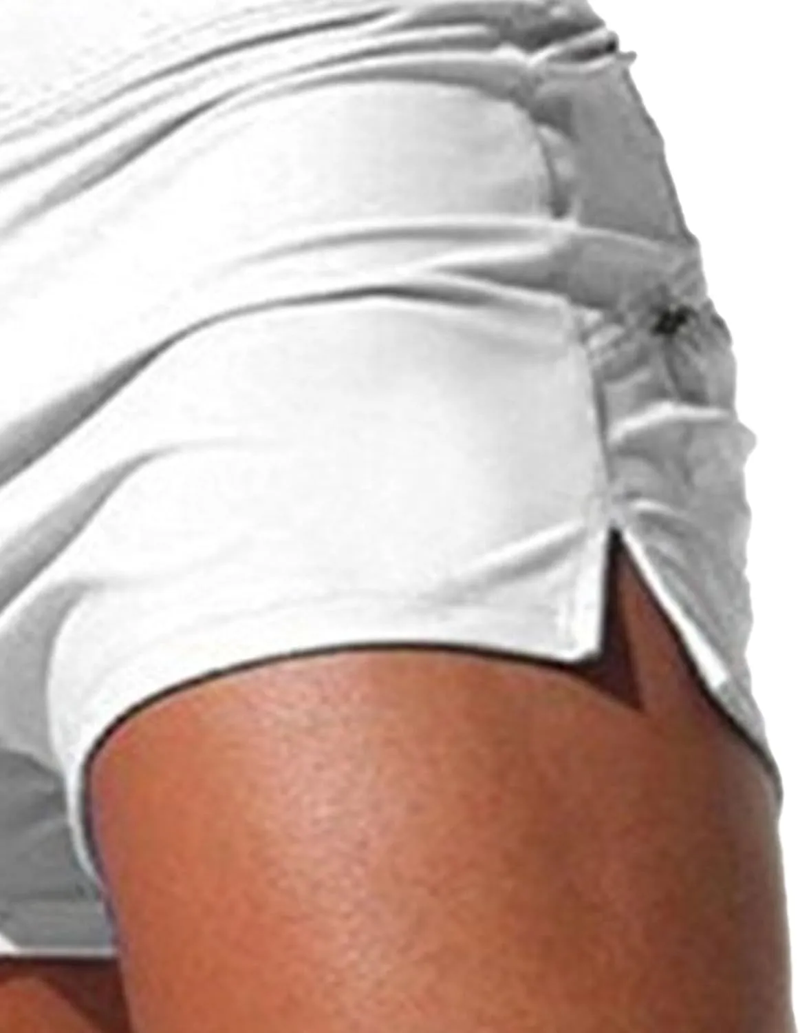 Men's Slim Square Leg Swim Briefs Side Split Quick Drying Beach Swim Trunks Athletic Swimwear Surf Bathing Suit