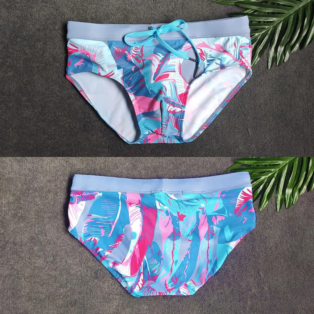 Panegy Men's Sexy Swim Underwear Briefs Fashion Board Shorts Stretchy Swimsuit Boyshorts