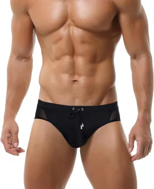 Panegy Men's Sexy Swim Underwear Briefs Fashion Board Shorts Stretchy Swimsuit Boyshorts