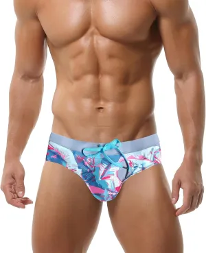 Panegy Men's Sexy Swim Underwear Briefs Fashion Board Shorts Stretchy Swimsuit Boyshorts