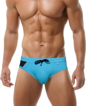 Panegy Men's Sexy Swim Underwear Briefs Fashion Board Shorts Stretchy Swimsuit Boyshorts