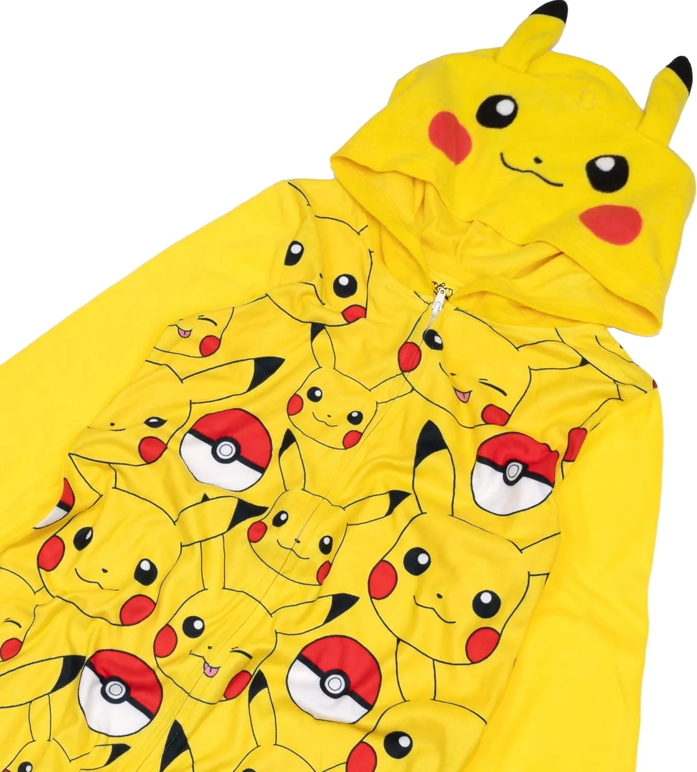 Pokemon Hooded Blanket Sleeper, Comfortable Pajamas, Soft & Cute for Kids