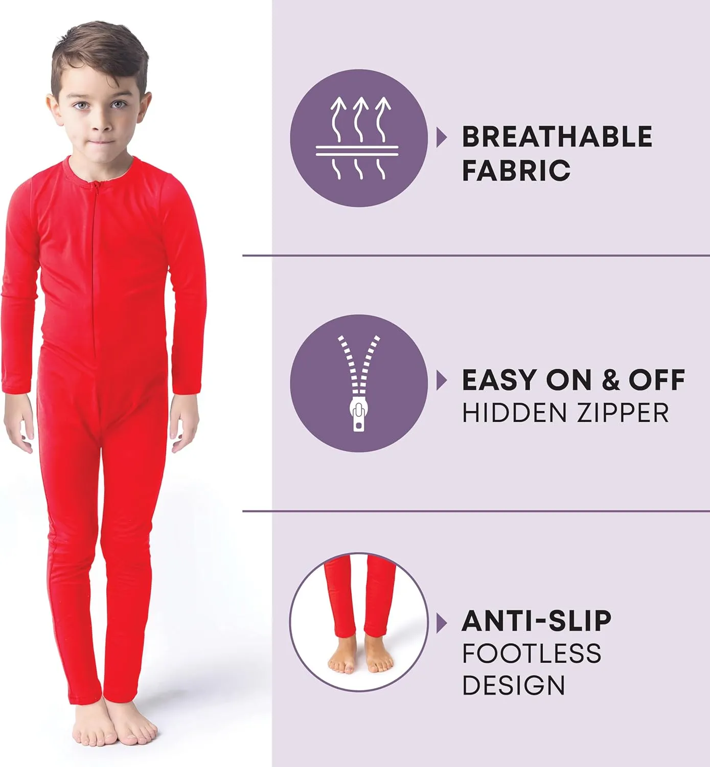 Rocky Kids Onesie Cozy Jumpsuit, Unisex, Fleece Lined, for Boys & Girls, Long Sleeve Thermals (Stay-Soft)
